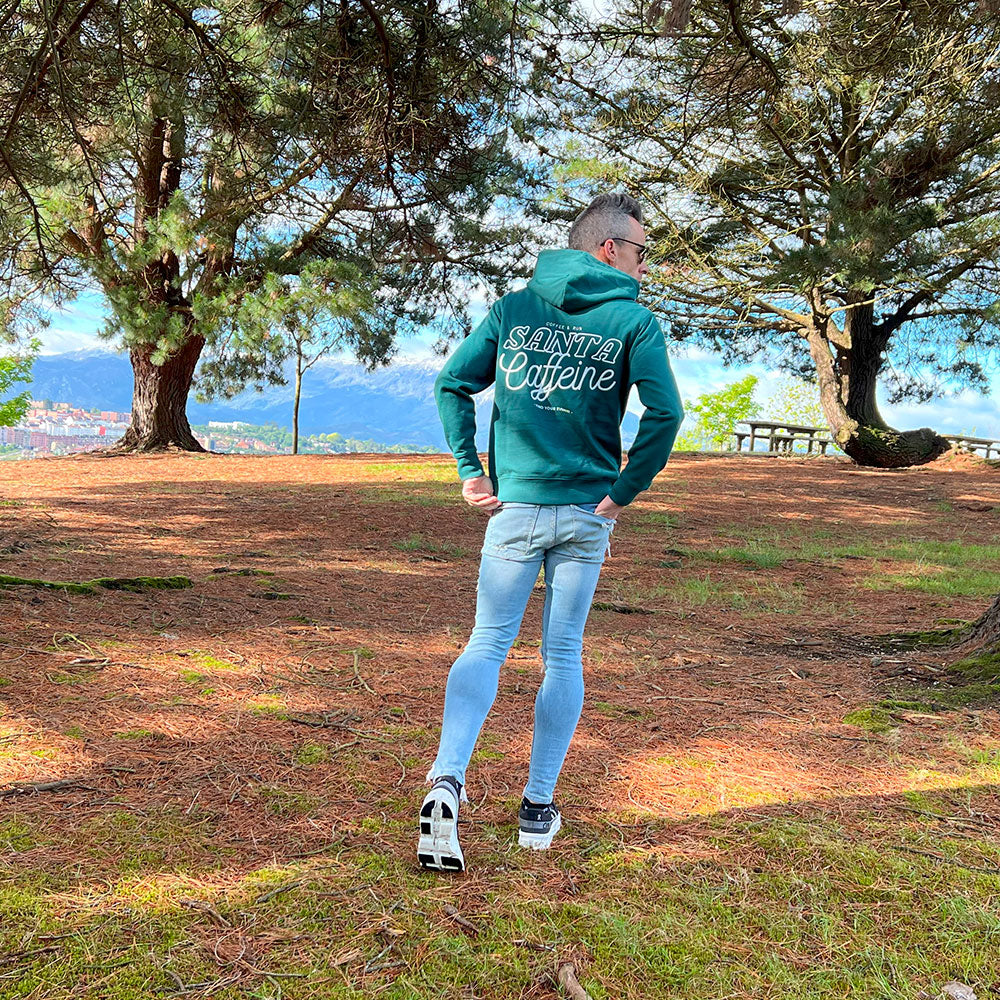 SUDADERA FIND YOUR EVEREST - SANTA CAFFEINE - MORI