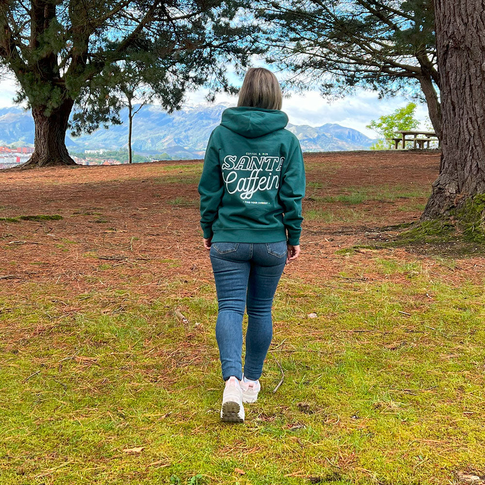 SUDADERA FIND YOUR EVEREST - SANTA CAFFEINE - MORI