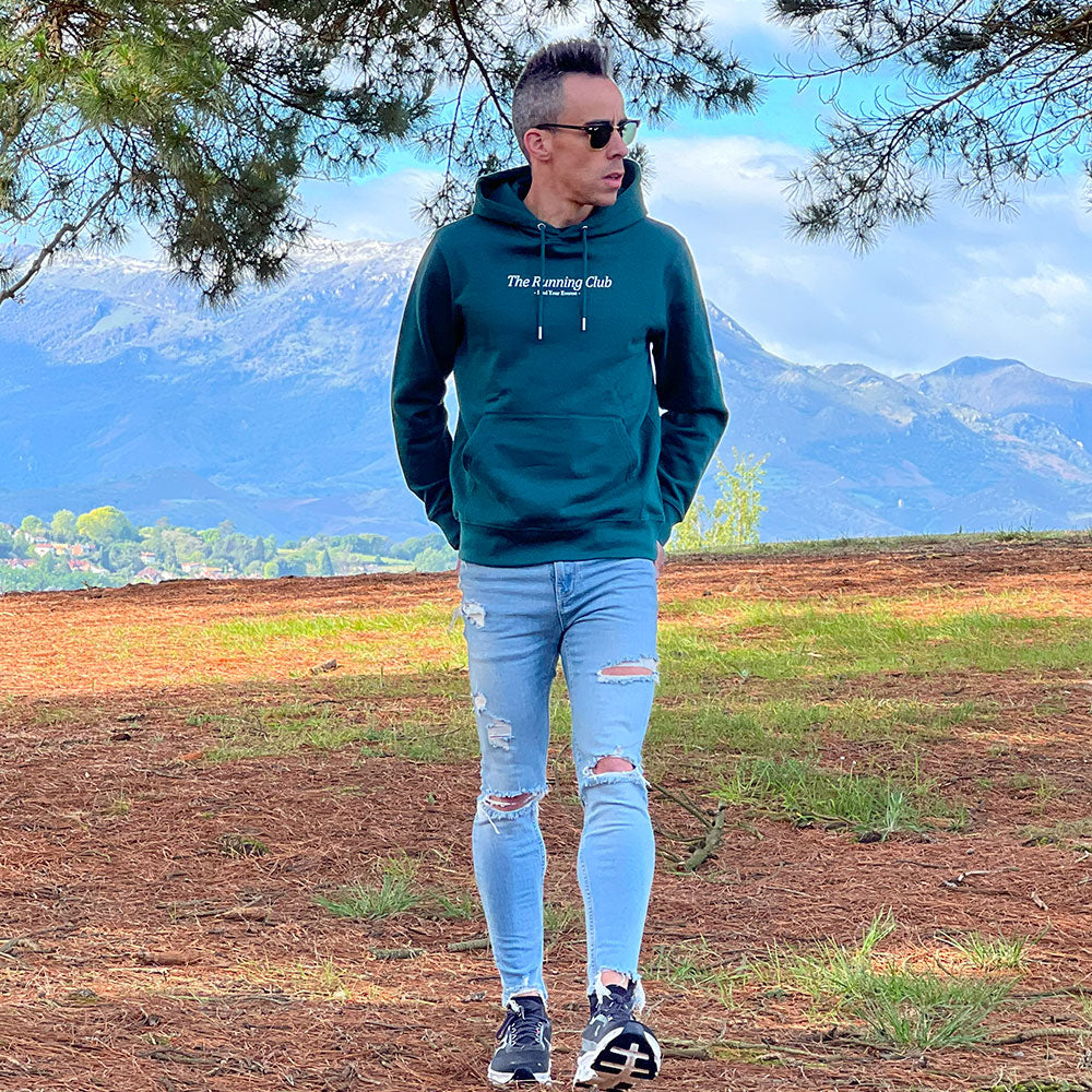 SUDADERA FIND YOUR EVEREST - SANTA CAFFEINE - MORI