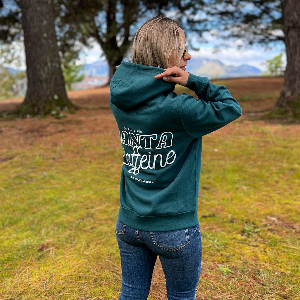 SUDADERA FIND YOUR EVEREST - SANTA CAFFEINE - MORI