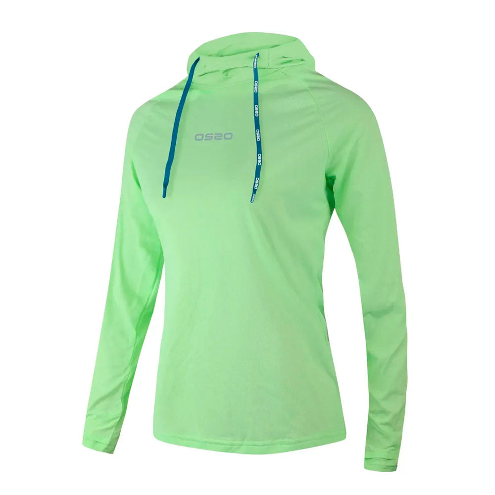 SUDADERA OS2O SKIN FEEL SUN MUJER PARADISE GREEN