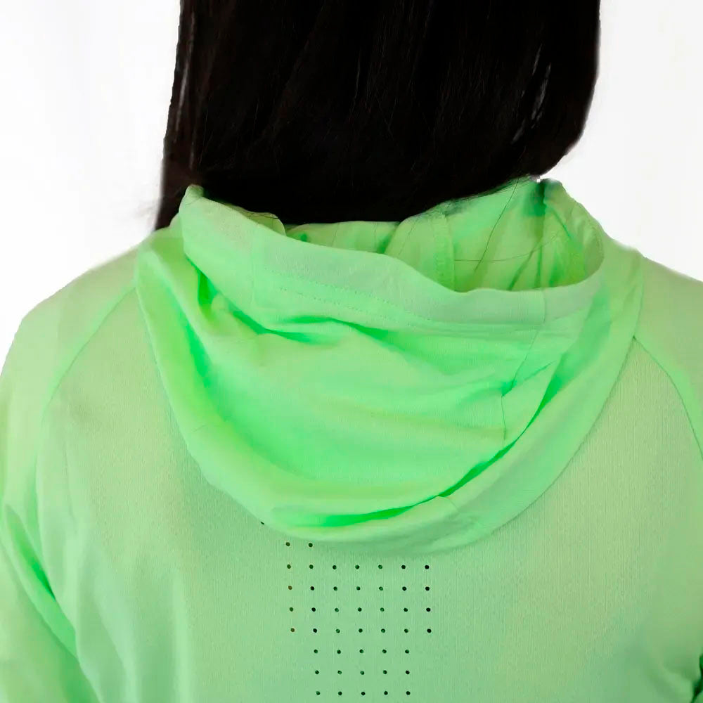 SUDADERA OS2O SKIN FEEL SUN MUJER PARADISE GREEN