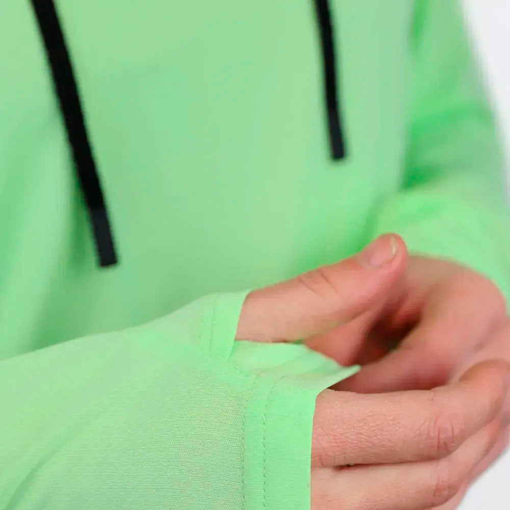 SUDADERA OS2O SKIN FEEL SUN MUJER PARADISE GREEN