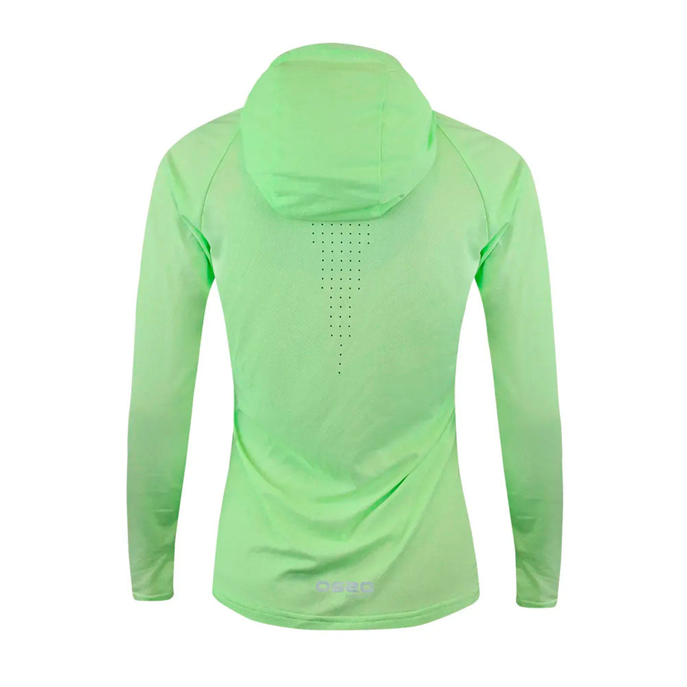 SUDADERA OS2O SKIN FEEL SUN MUJER PARADISE GREEN