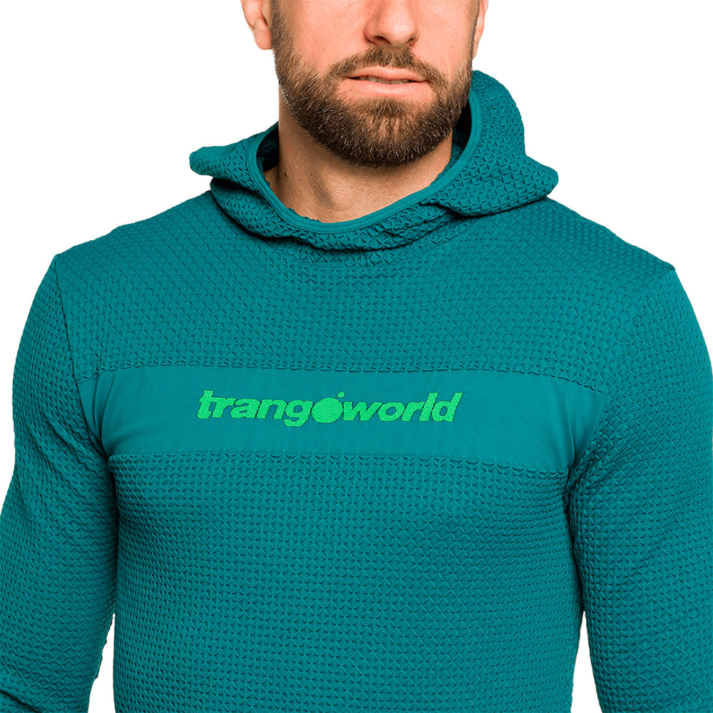 SUDADERA TRANGOWORLD TROMSO GULF COAST JASMINE GREEN