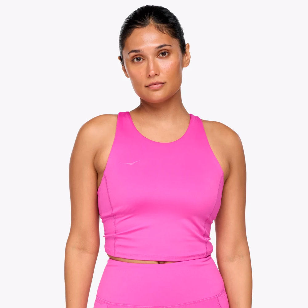 SUJETADOR DEPORTIVO HOKA ELARO FUCSIA