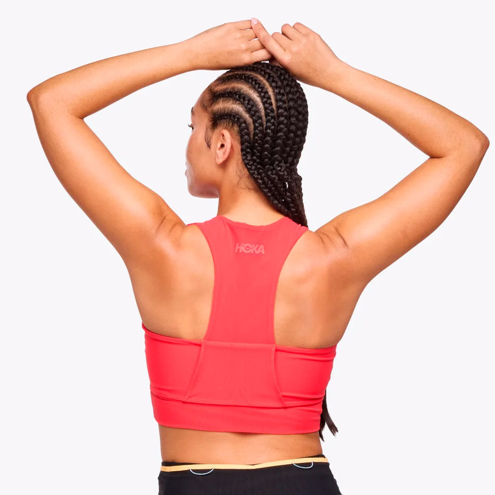 SUJETADOR DEPORTIVO HOKA RACE DAY CERISE