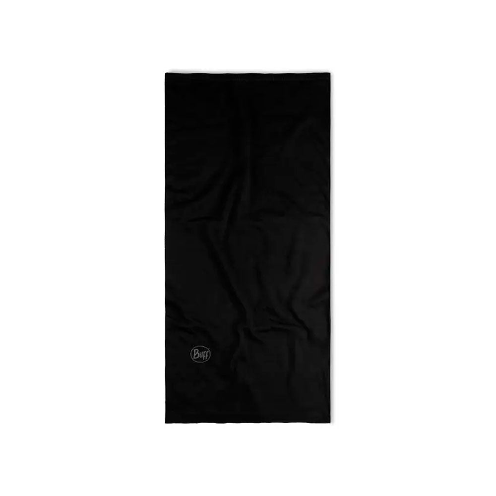 TUBULAR BUFF MERINO LIGHTWEIGHT SOLID BLACK