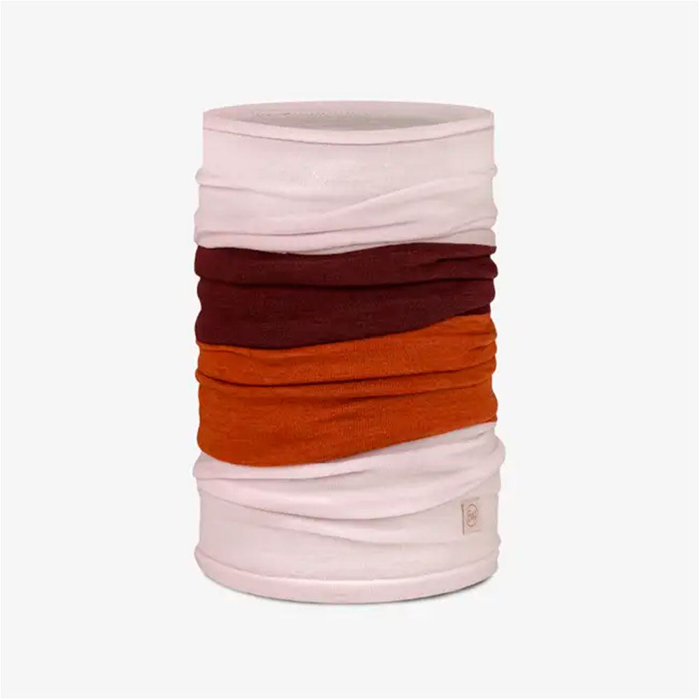 TUBULAR BUFF MERINO MOVE CINNAMON