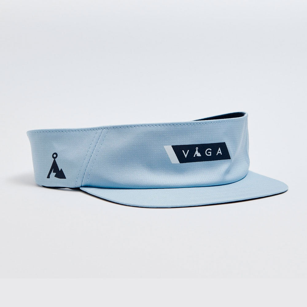 VISERA VÅGA FEATHER PASTEL BLUE / NAVY BLUE