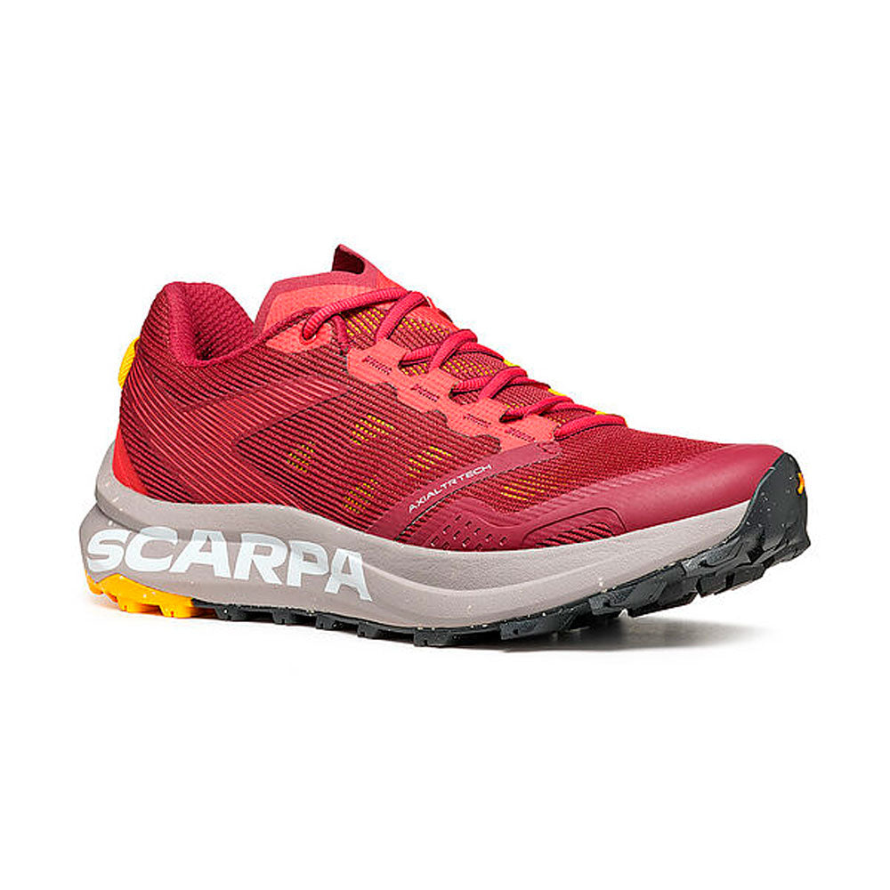 ZAPATILLAS SCARPA SPIN PLANET MUJER DEEP RED SAFFRON