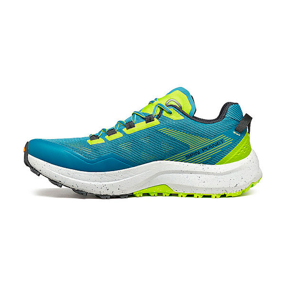 ZAPATILLAS SCARPA SPIN PLANET OCEAN BLUE LIME
