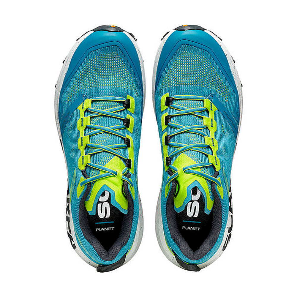 ZAPATILLAS SCARPA SPIN PLANET OCEAN BLUE LIME