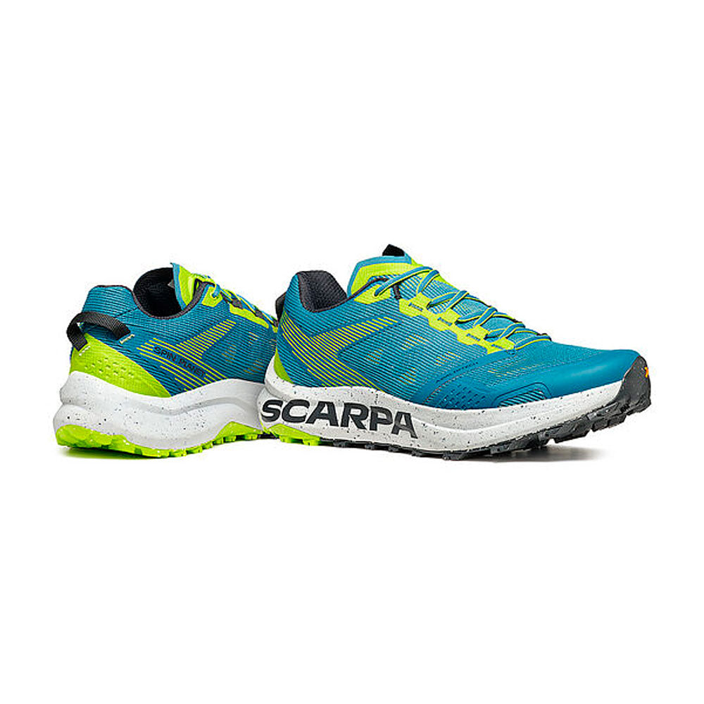ZAPATILLAS SCARPA SPIN PLANET OCEAN BLUE LIME