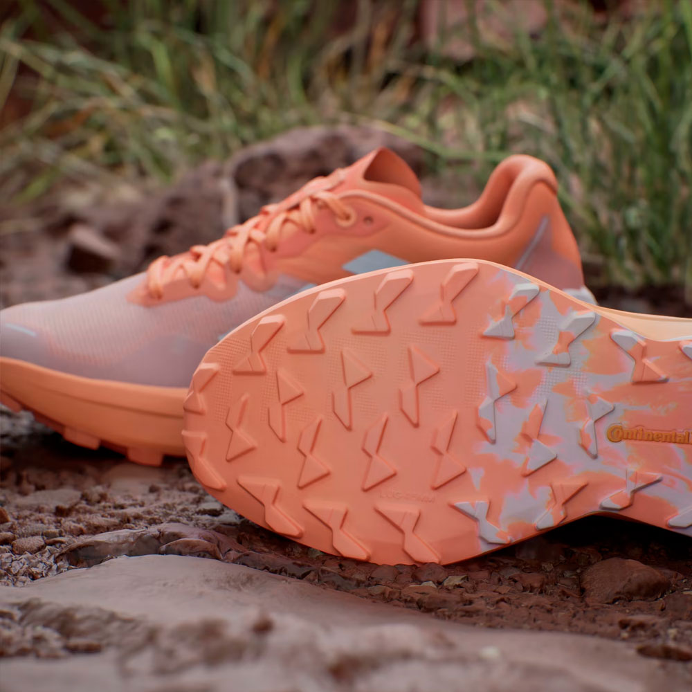 ZAPATILLAS ADIDAS TERREX AGRAVIC FLOW 3 MUJER AMBER TINT CRYSTAL WHITE PUTTY MAUVE