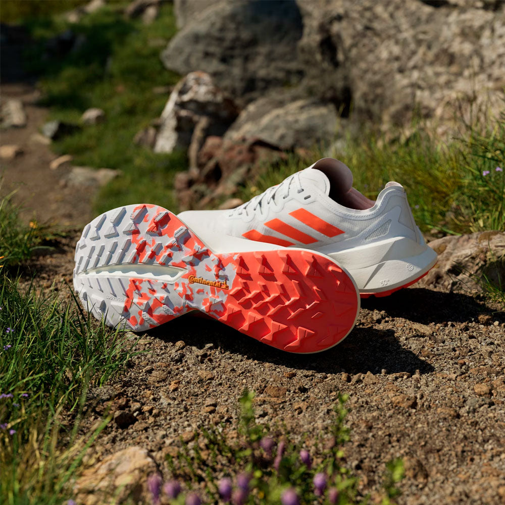 ZAPATILLAS ADIDAS TERREX AGRAVIC SPEED ULTRA CLOUD WHITE IMPACT ORANGE DASH GREY
