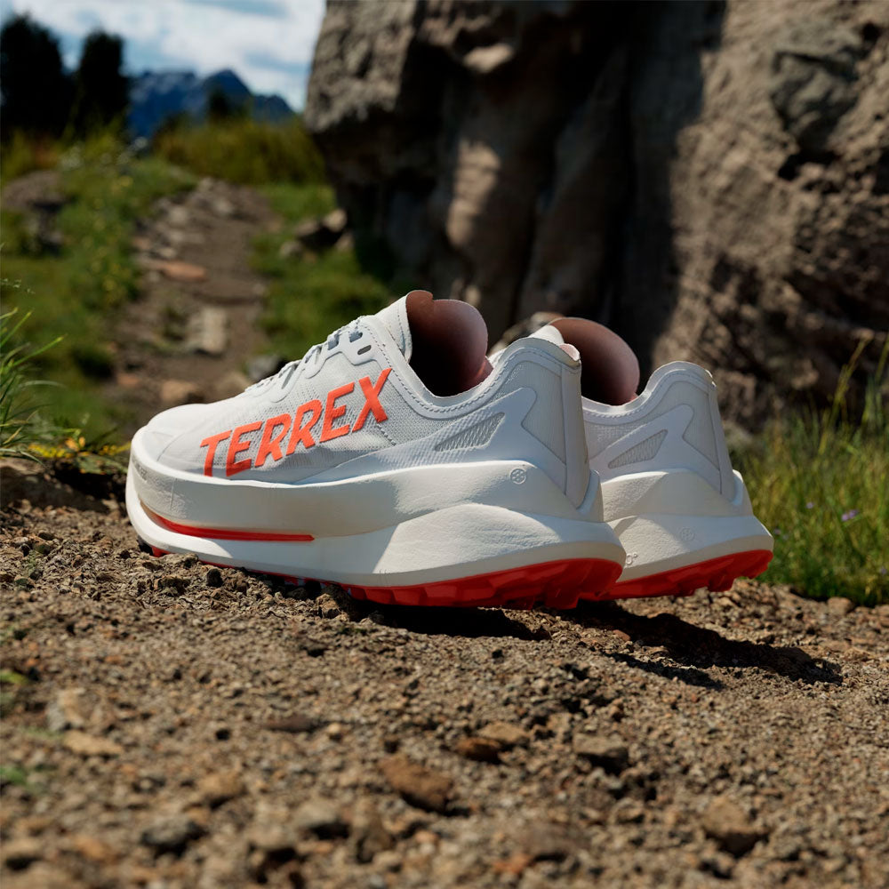 ZAPATILLAS ADIDAS TERREX AGRAVIC SPEED ULTRA CLOUD WHITE IMPACT ORANGE DASH GREY