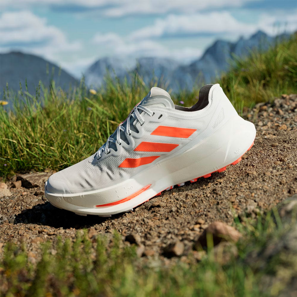 ZAPATILLAS ADIDAS TERREX AGRAVIC SPEED ULTRA CLOUD WHITE IMPACT ORANGE DASH GREY