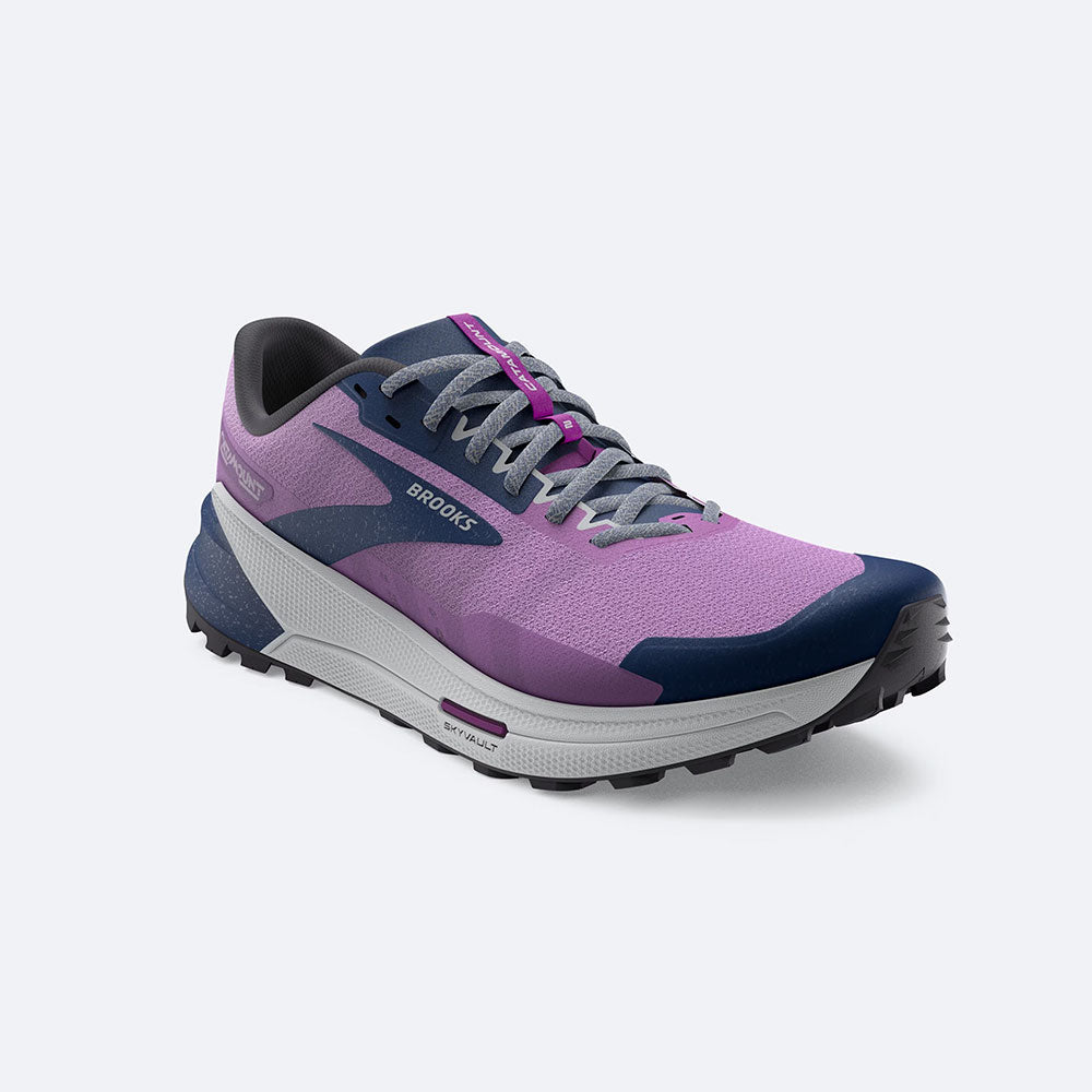 ZAPATILLAS BROOKS CATAMOUNT 2 MUJER VIOLET NAVY OYSTER