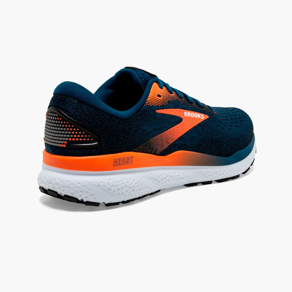 ZAPATILLAS BROOKS GHOST 16 BLUE OPAL BLACK NASTURTIUM