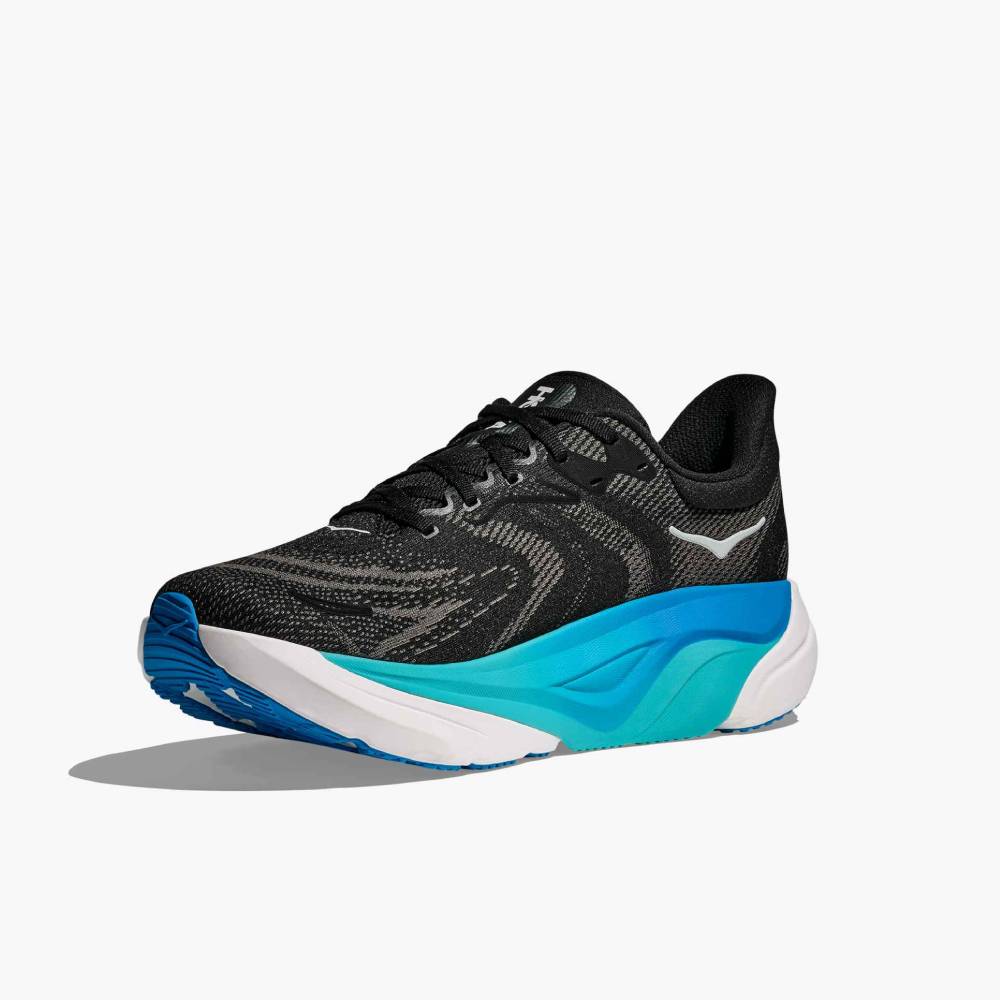 ZAPATILLAS HOKA ARAHI 8 - Black / Skyward Blue