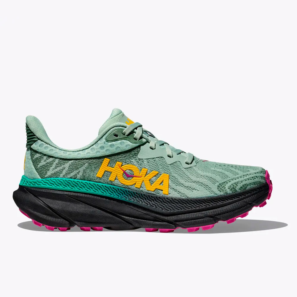ZAPATILLAS HOKA CHALLENGER 7 MUJER ALOE VERA BLACK