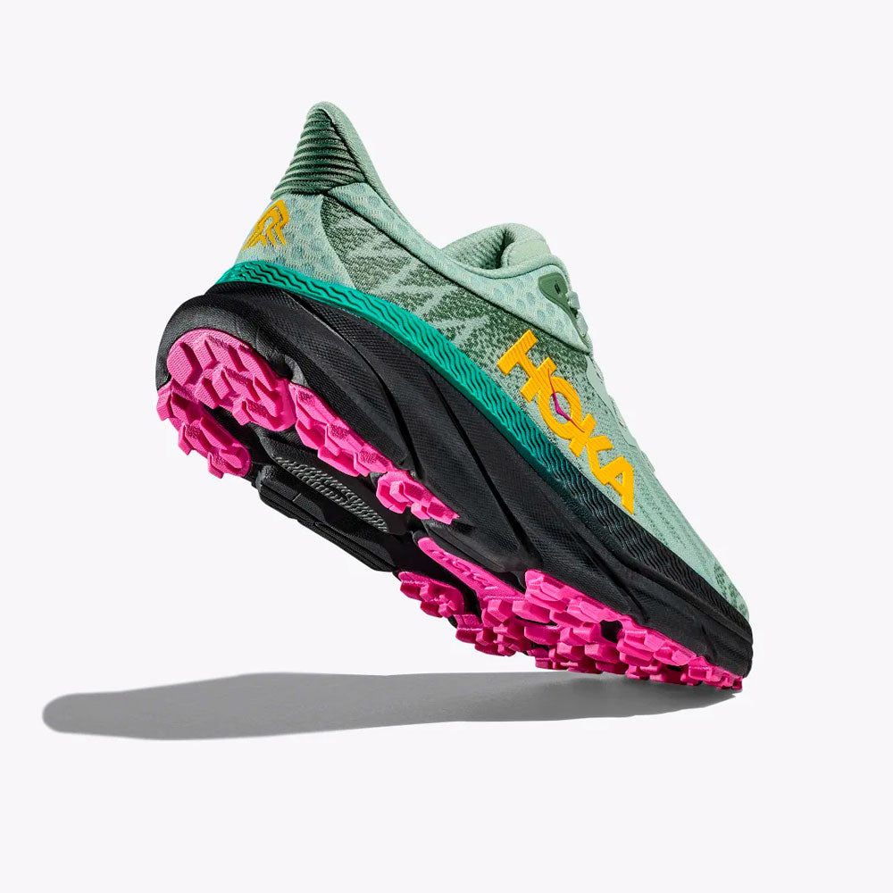 ZAPATILLAS HOKA CHALLENGER 7 MUJER ALOE VERA BLACK