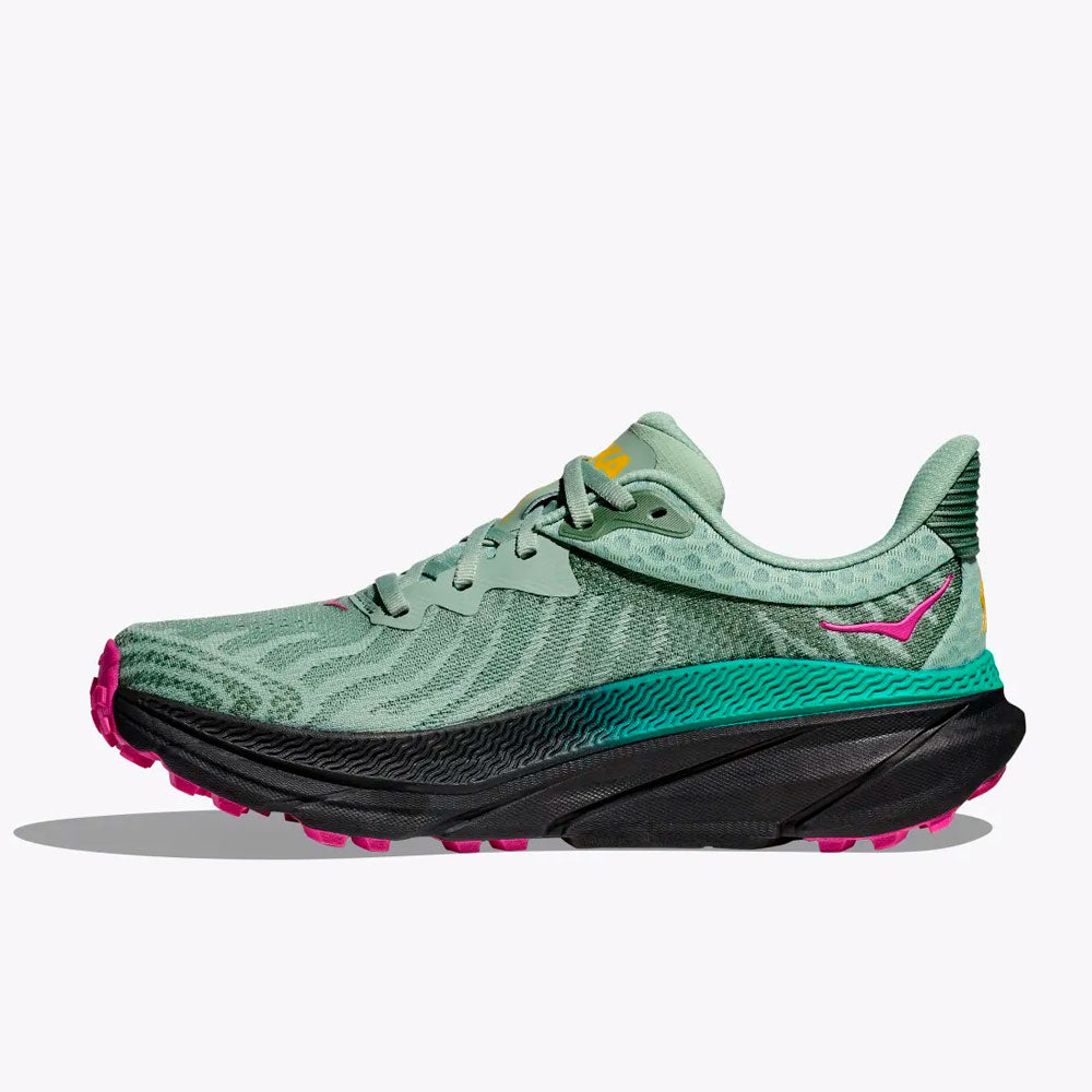 ZAPATILLAS HOKA CHALLENGER 7 MUJER ALOE VERA BLACK