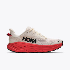 ZAPATILLAS HOKA CHALLENGER 8 MUJER - Alabaster / Burnt Red