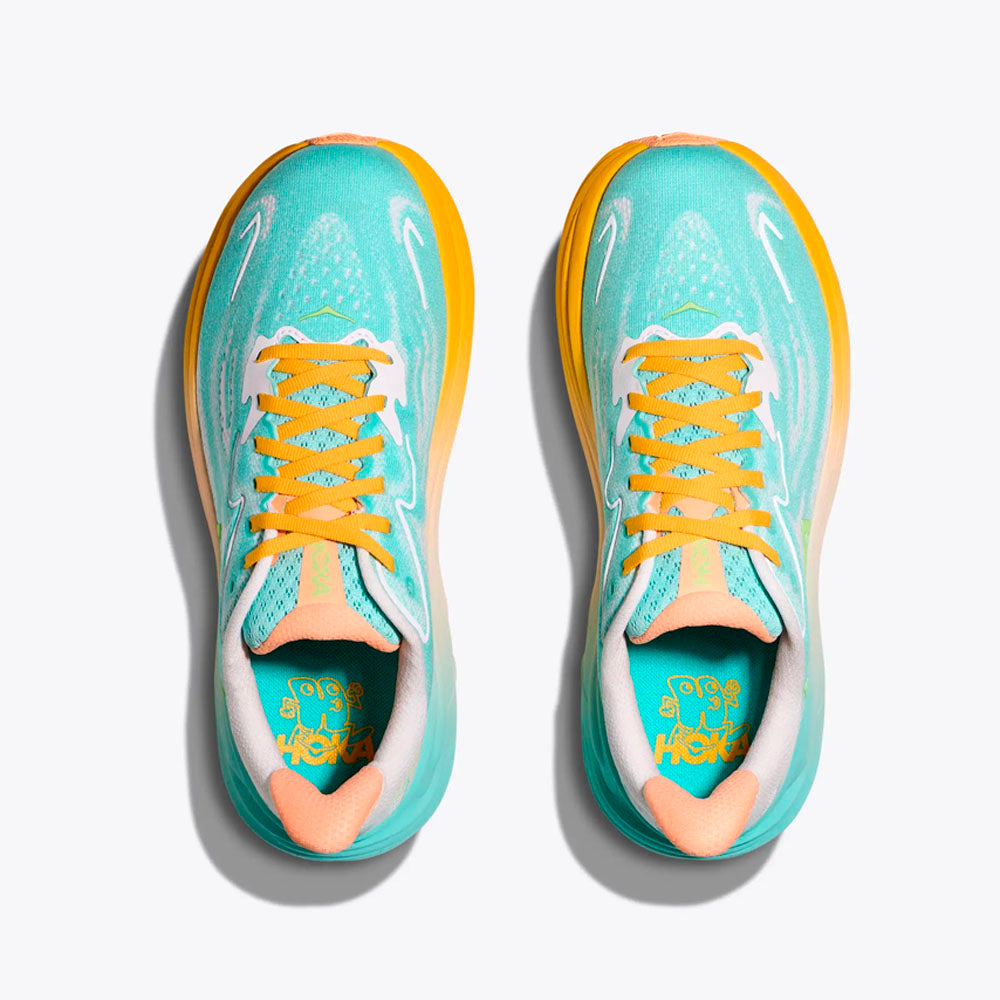 ZAPATILLAS HOKA CLIFTON 10 BLUE SPARK WHITE