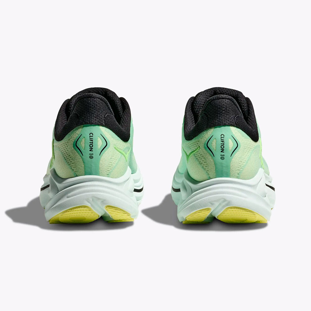 ZAPATILLAS HOKA CLIFTON 10 MINT FLUORITE LUNA MOTH