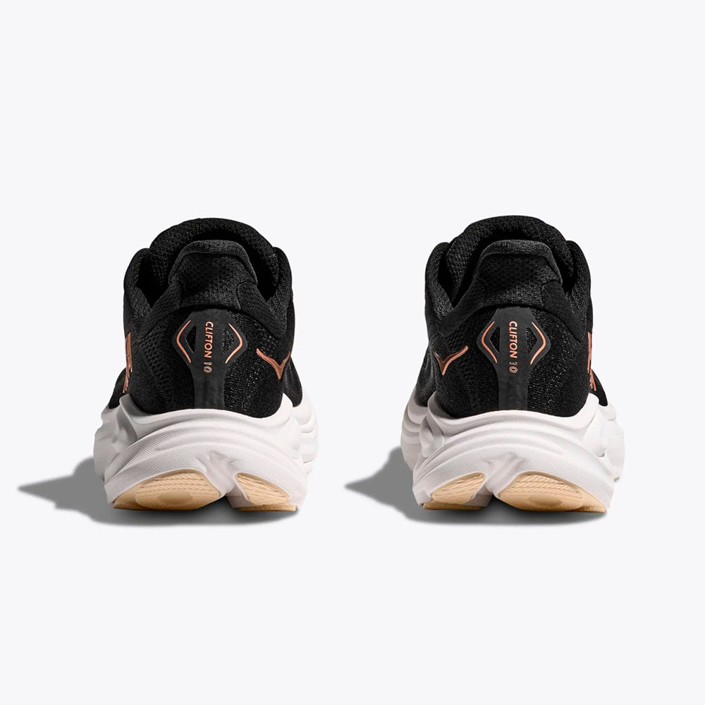 ZAPATILLAS HOKA CLIFTON 10 MUJER BLACK ROSE GOLD