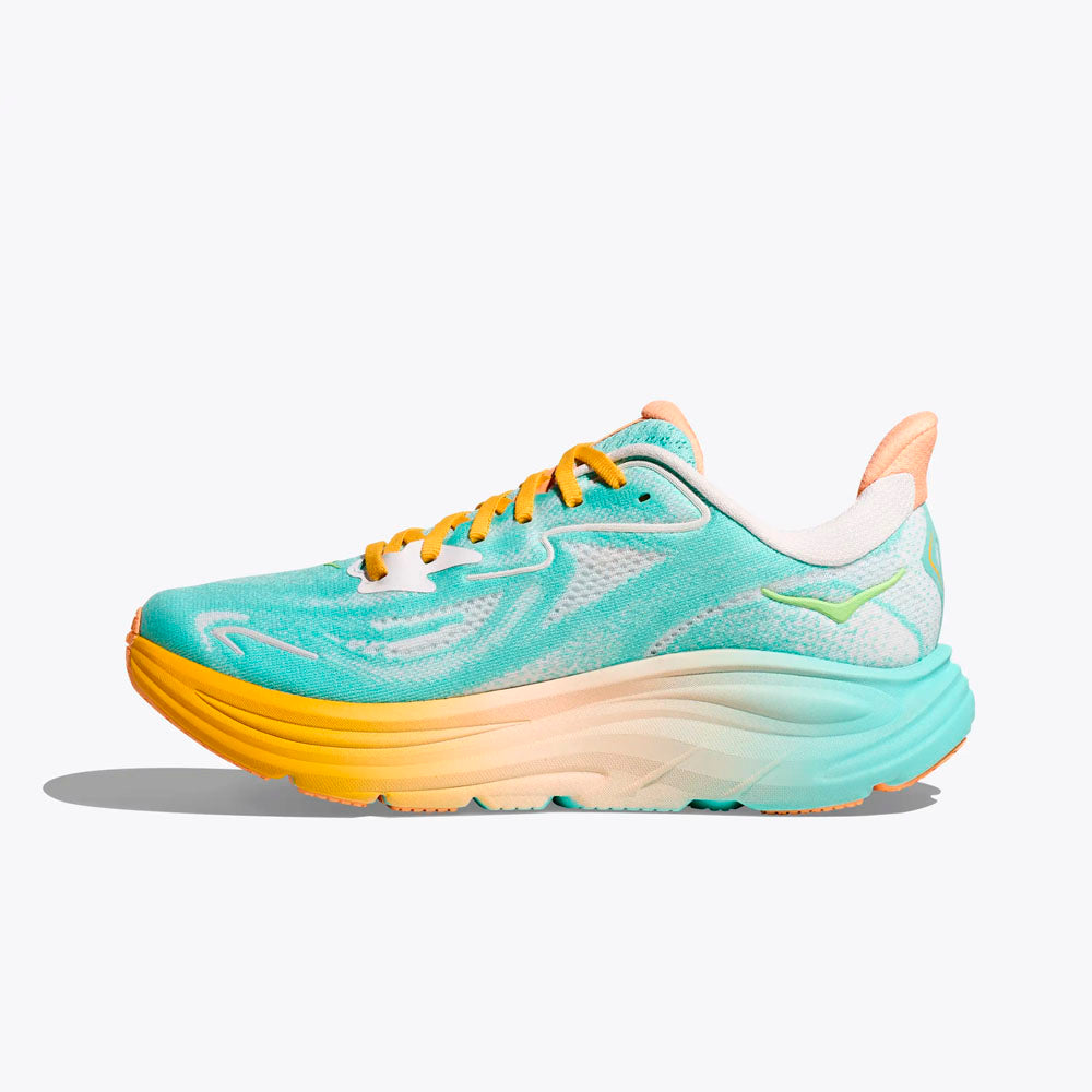 ZAPATILLAS HOKA CLIFTON 10 MUJER BLUE SPARK WHITE