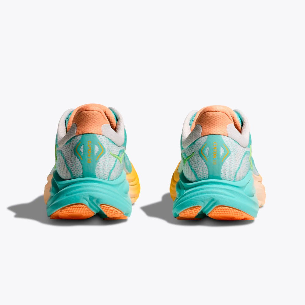 ZAPATILLAS HOKA CLIFTON 10 MUJER BLUE SPARK WHITE