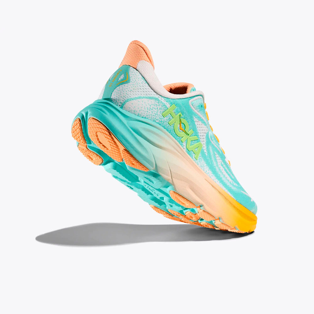 ZAPATILLAS HOKA CLIFTON 10 MUJER BLUE SPARK WHITE