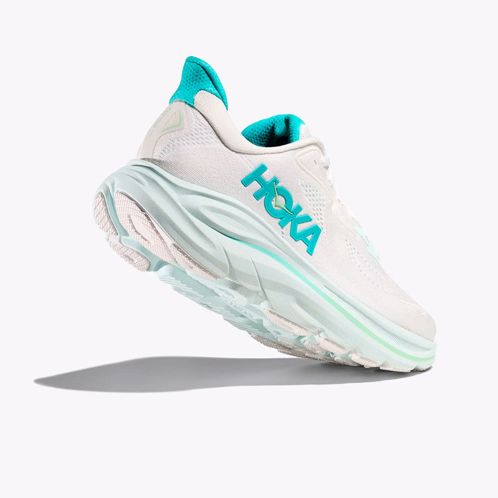 ZAPATILLAS HOKA CLIFTON 10 MUJER WHITE CIELO BLUE
