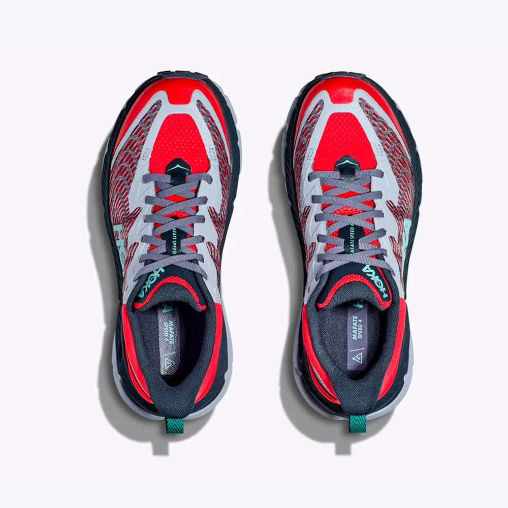 ZAPATILLAS HOKA MAFATE SPEED 4 MUJER CERISE STORMY SKIES