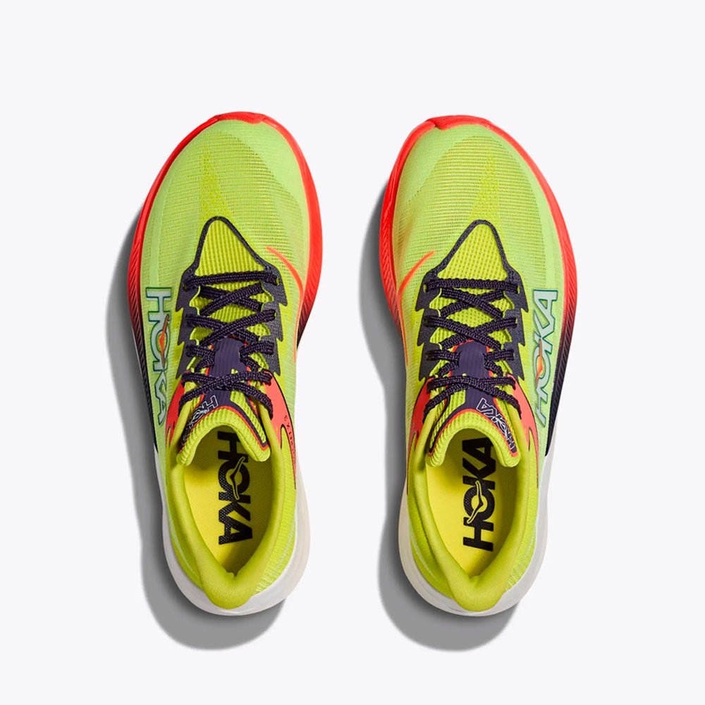 ZAPATILLAS HOKA ROCKET X 3 - Neon Yuzu / Squid Ink