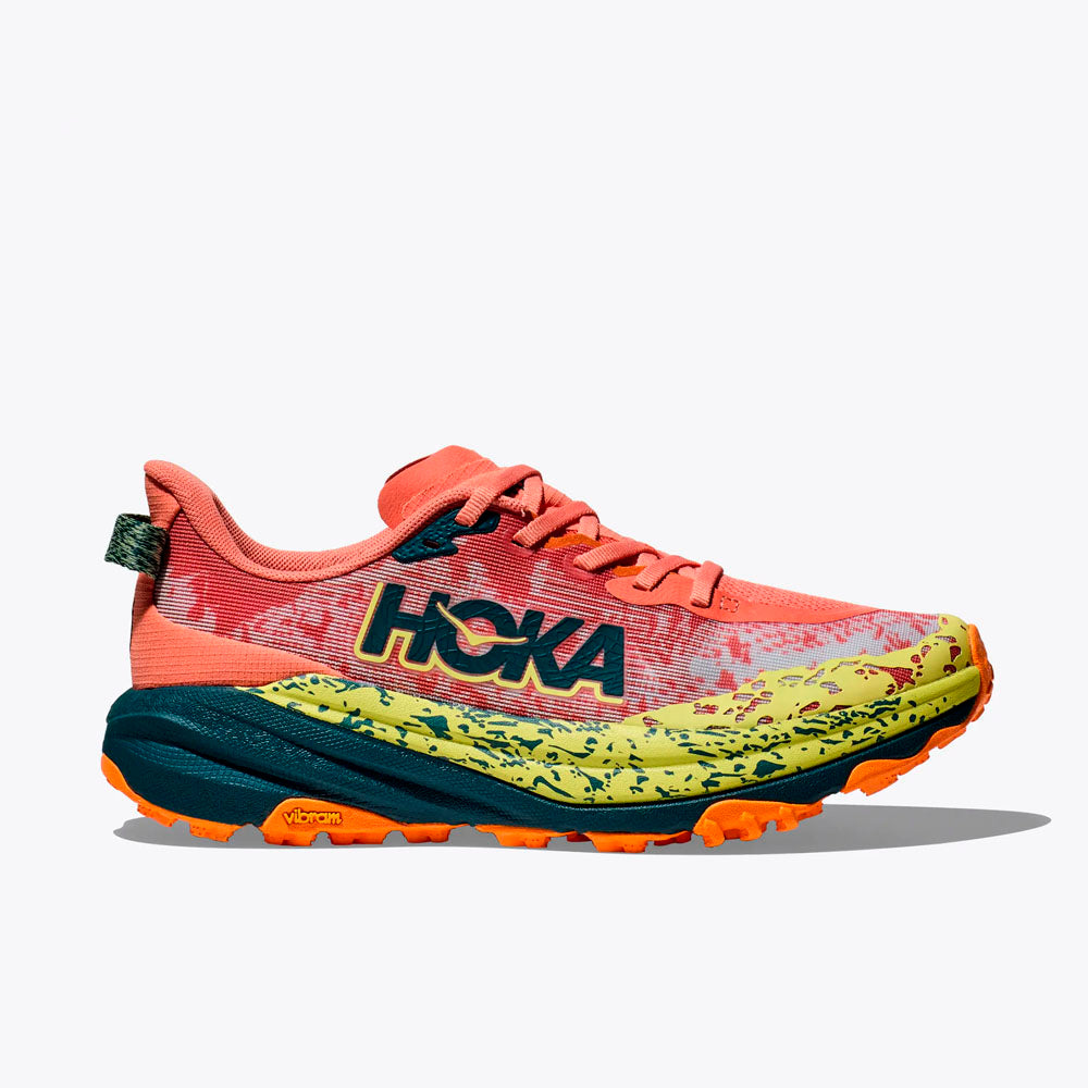 ZAPATILLAS HOKA SPEEDGOAT 6 MUJER OATMEAL MOUNTAIN IRIS