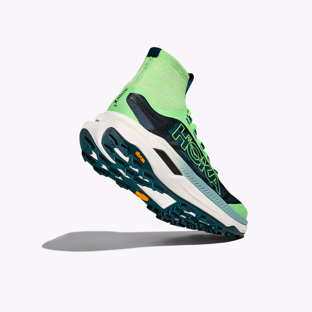 ZAPATILLAS HOKA TECTON X 3 TART APPLE BLUE TWILIGHT