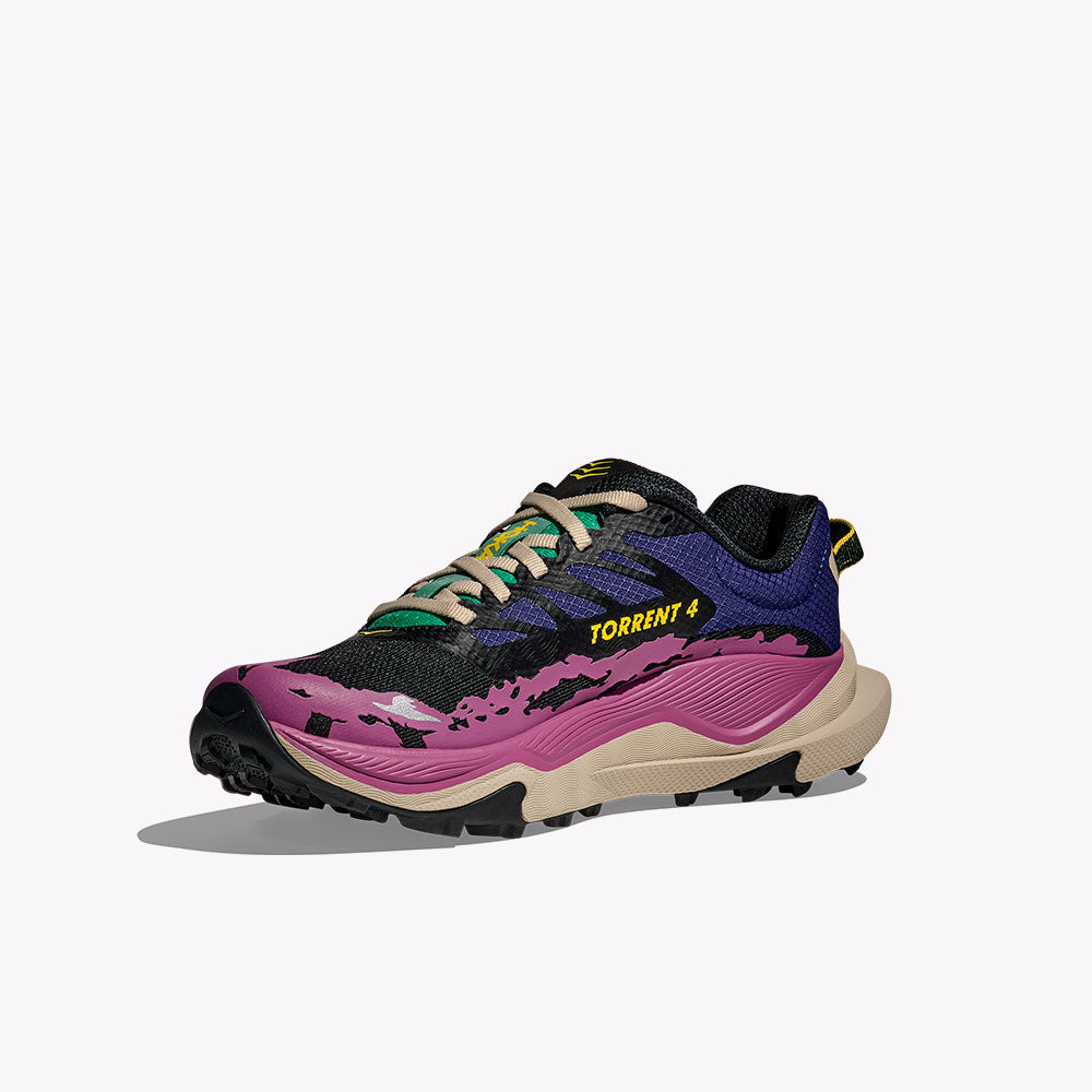 ZAPATILLAS HOKA TORRENT 4 MUJER MOUNTAIN IRIS OATMEAL