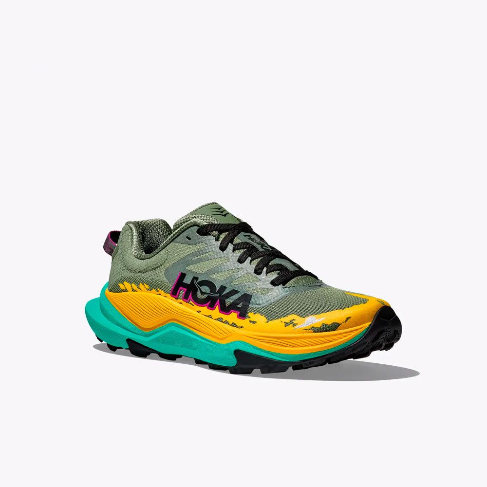 ZAPATILLAS HOKA TORRENT 4 MUJER SUCCULENT ELECTIRC AQUA