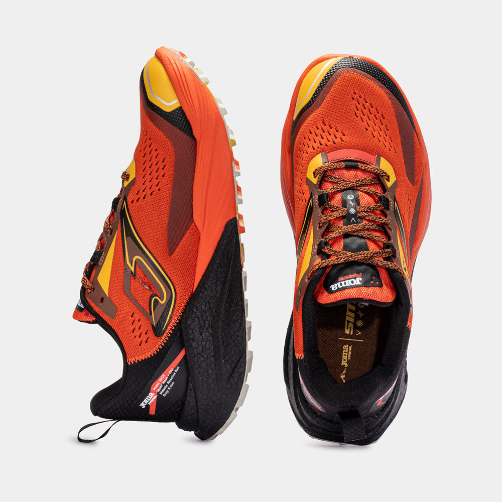 ZAPATILLAS JOMA RASE NARANJA NEGRO