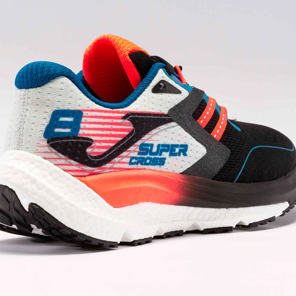 ZAPATILLAS JOMA SUPER CROSS BLANCO Y NEGRO