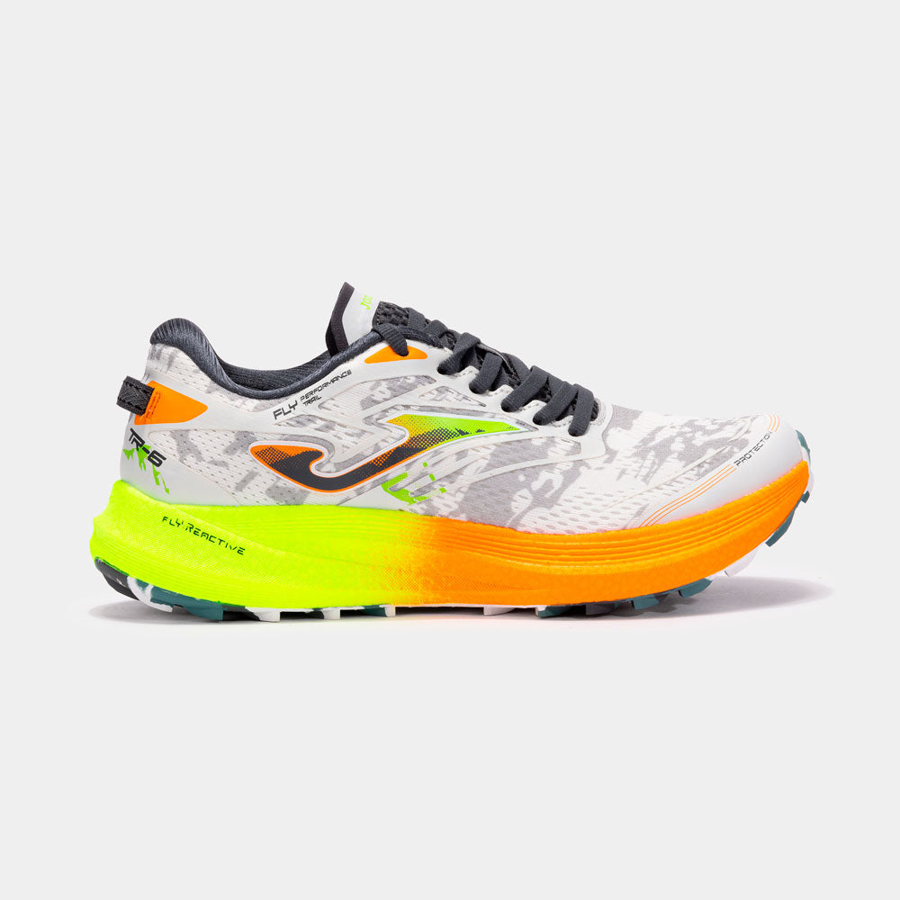 ZAPATILLAS JOMA TR-6000 BLANCO NARANJA
