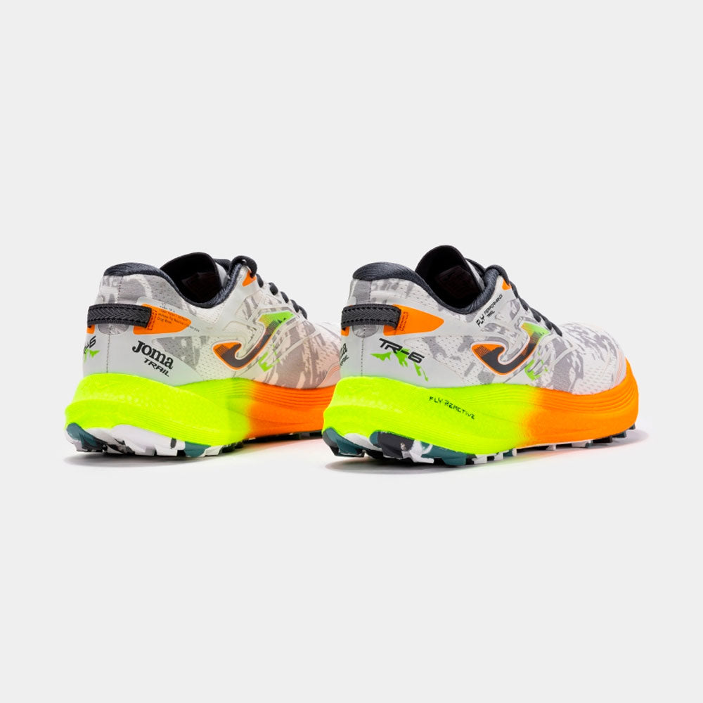 ZAPATILLAS JOMA TR-6000 BLANCO NARANJA