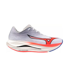 ZAPATILLAS MIZUNO WAVE REBELLION FLASH 3 - White / Fiery Coral 2 / Iris Bloom