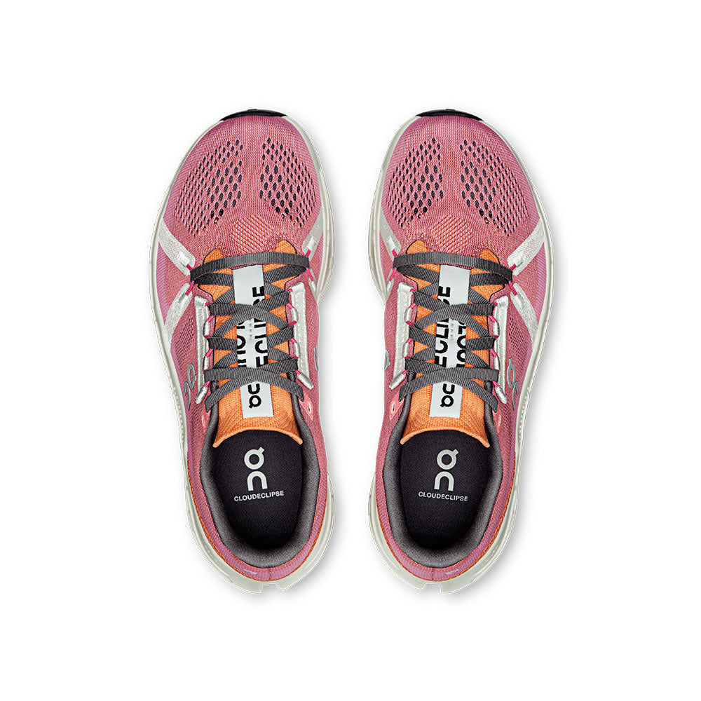 ZAPATILLAS ON CLOUDECLIPSE MUJER TANGERINE IVORY