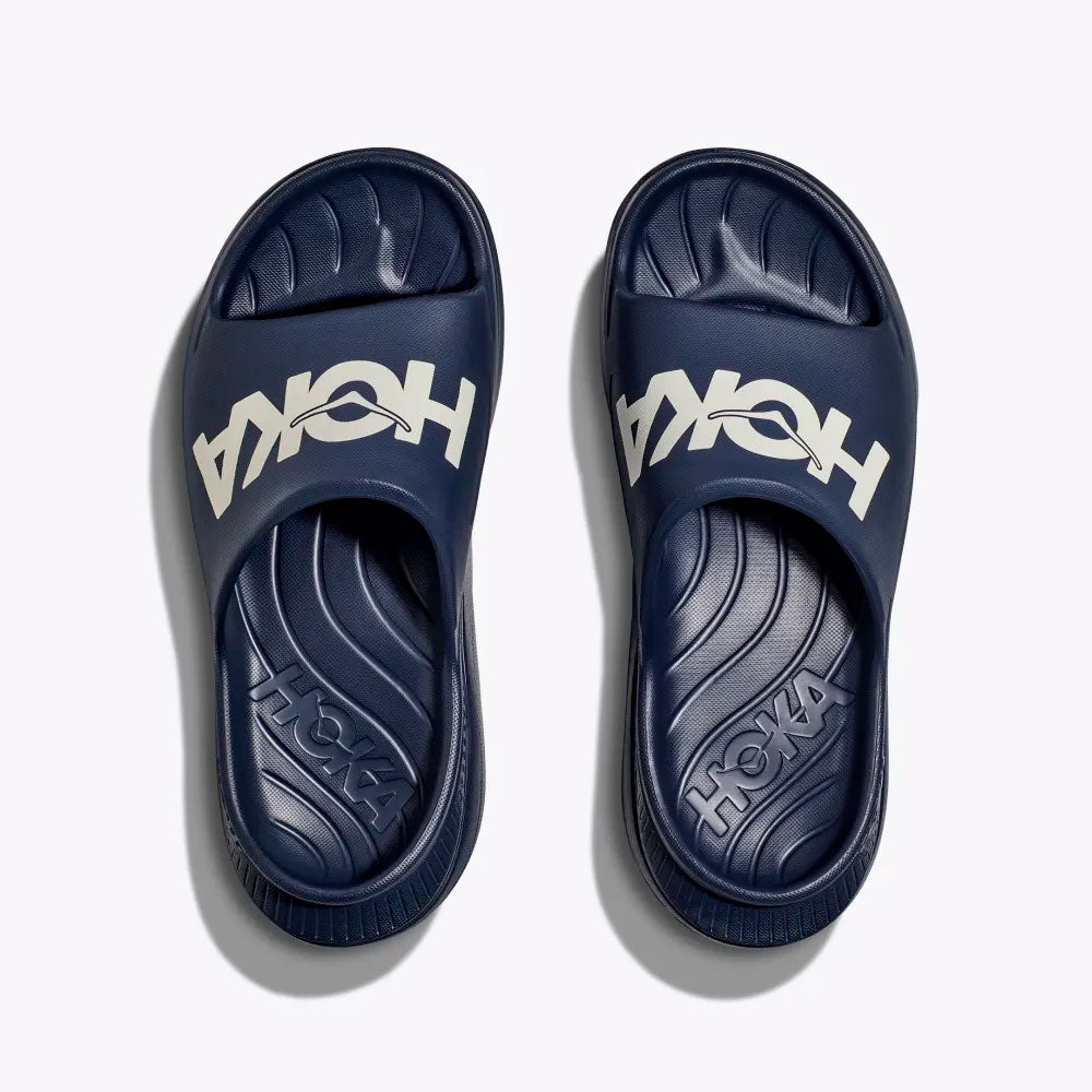 ZAPATILLAS DE RECUPERACIÓN HOKA ORA ATHLETIC SLIDE VARSITY NAVY WHITE