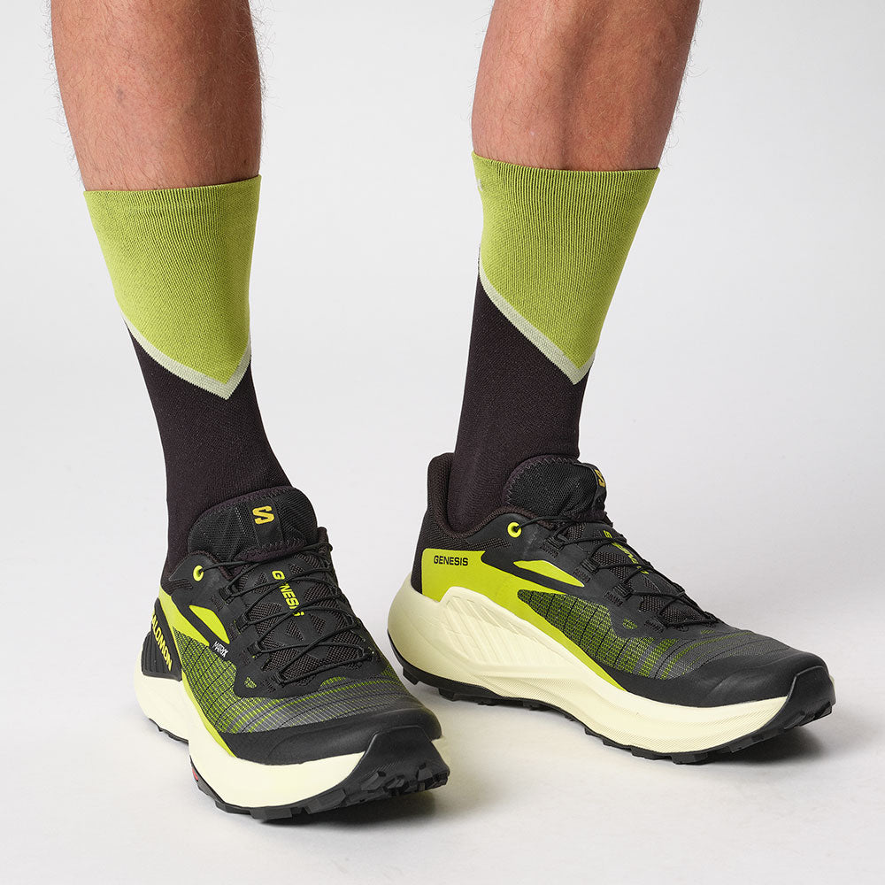 ZAPATILLAS SALOMON GENESIS BLACK SULPHUR SPRING TRANSPARENT YELLOW